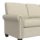 Hillsdale Furniture Barroway Upholstered Sofa, Beige