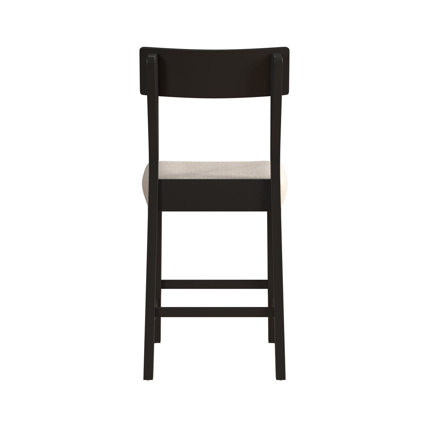 Hillsdale Furniture Knolle Park Wood Counter Height Stool, Set of 2, Black