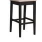 Hillsdale Furniture Maydena Wood Bar Height Stool, Black