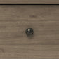 Living Essentials by Hillsdale Harmony Wood Accent Table, Knotty Gray Oak