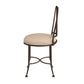 Hillsdale Furniture Christina Metal Vanity Stool, Bronze