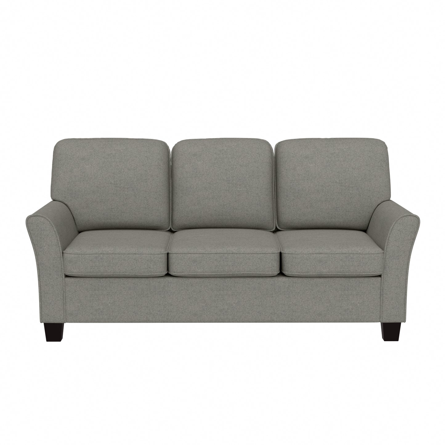 Hillsdale Furniture Lorena Upholstered Sofa, Gray