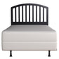 Hillsdale Furniture Carolina Wood Twin Headboard with Frame, Black