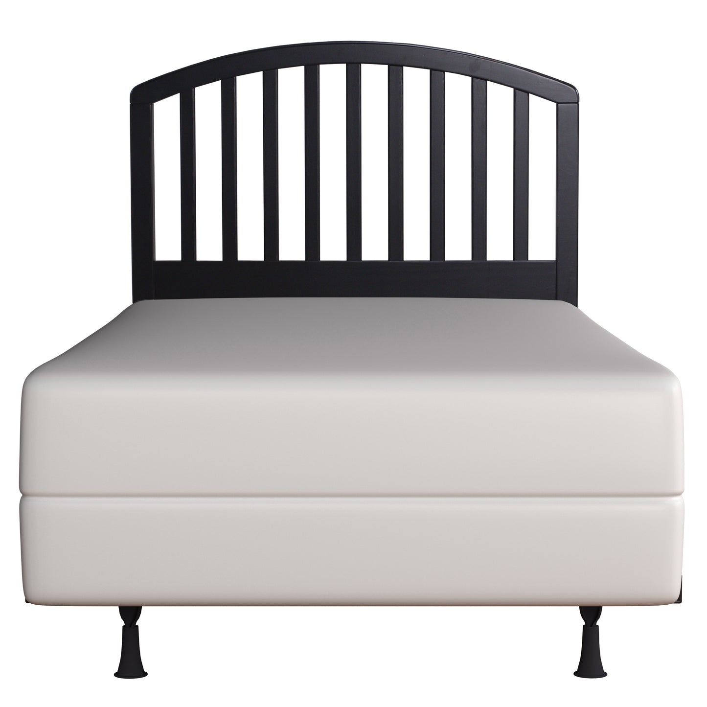 Hillsdale Furniture Carolina Wood Twin Headboard with Frame, Black