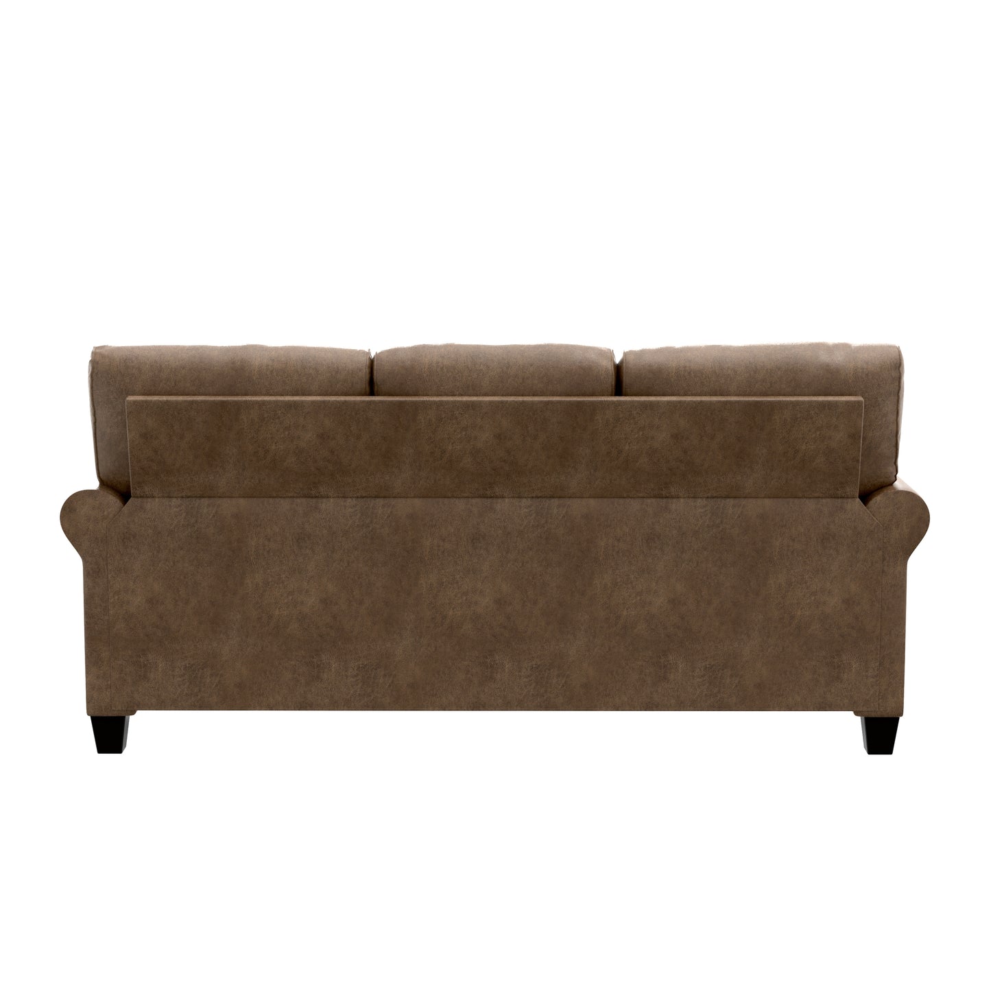 Hillsdale Furniture Barroway Upholstered Reversible Chaise Sectional, Antique Brown