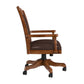 Hillsdale Furniture Nassau Wood Caster Chair, Brown