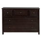 Hillsdale Kids and Teen Schoolhouse 4.0 Wood Dresser with 5 Drawers, Chocolate