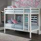 Hillsdale Kids and Teen Caspian Twin Over Twin Bunk Bed, White