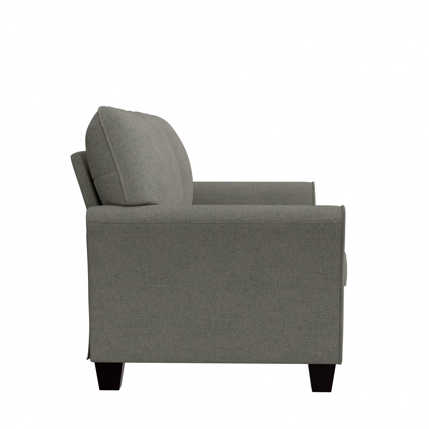 Hillsdale Furniture Lorena Upholstered Sofa, Gray