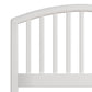 Hillsdale Furniture Carolina Wood Twin Headboard with Frame, White