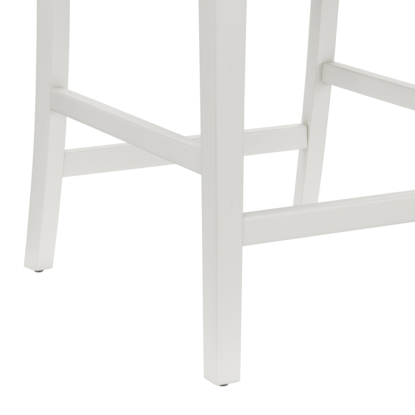 Hillsdale Furniture Desco Wood Counter Height Stool, White