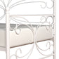 Hillsdale Furniture Anslee Metal Twin Daybed with Trundle, White