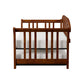 Hillsdale Furniture Dorchester Wood Daybed with Twin Roll Out Trundle, Walnut