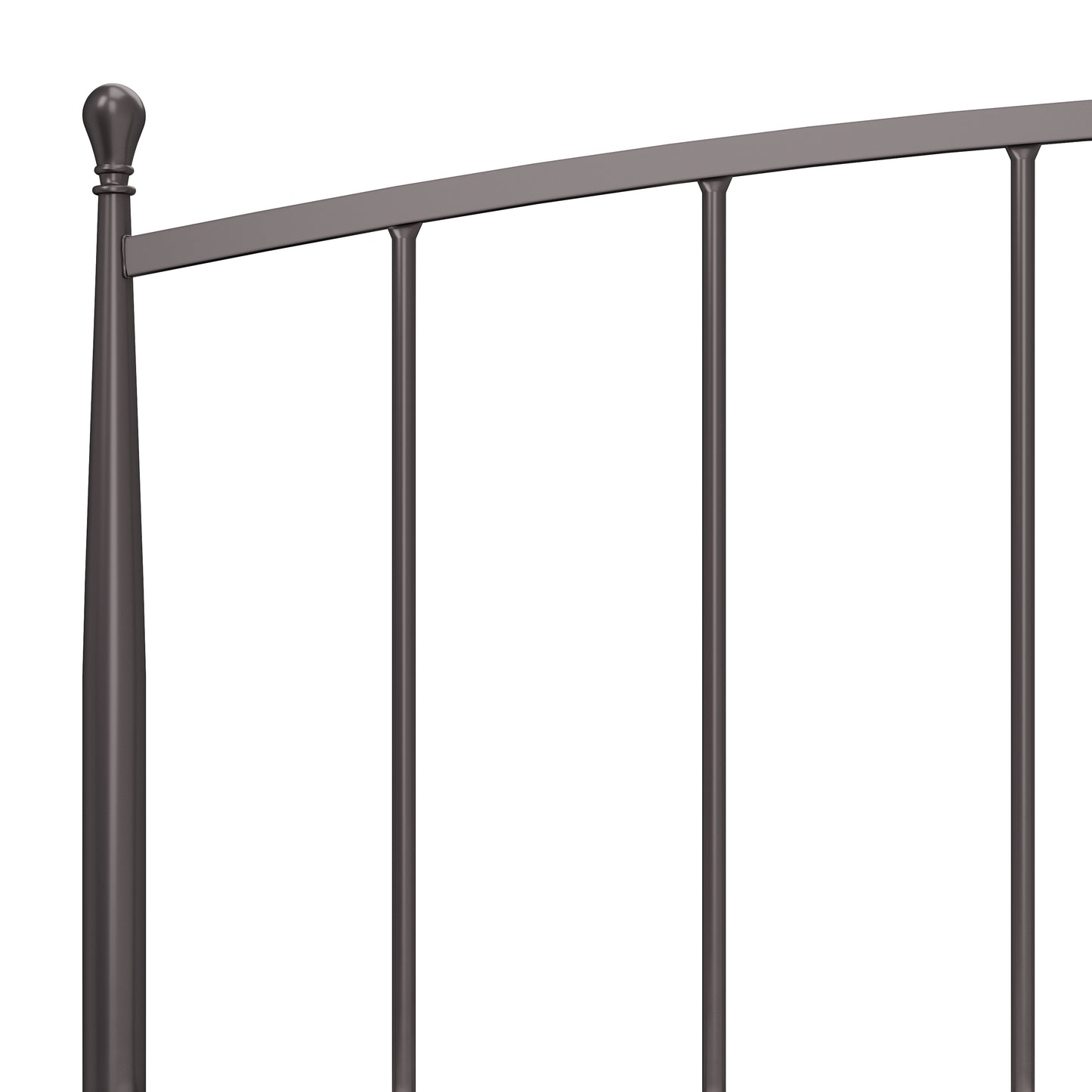 Hillsdale Furniture Warwick King Metal Bed, Gray Bronze