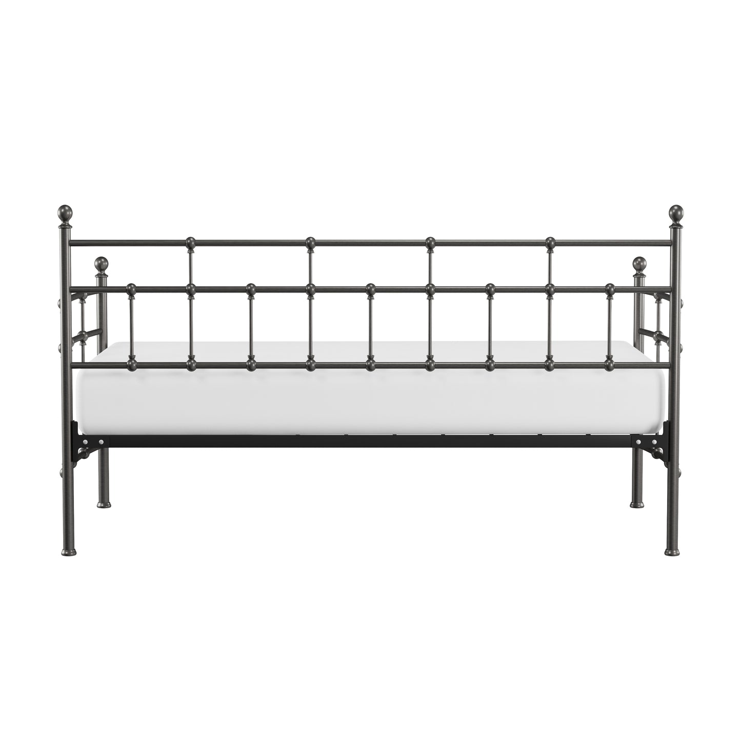 Hillsdale Furniture Providence Metal Twin Daybed, Aged Pewter