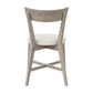 Hillsdale Furniture Mayson Wood Dining Chair, Set of 2, Gray