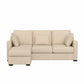 Hillsdale Furniture York Upholstered Sectional Chaise, Sand