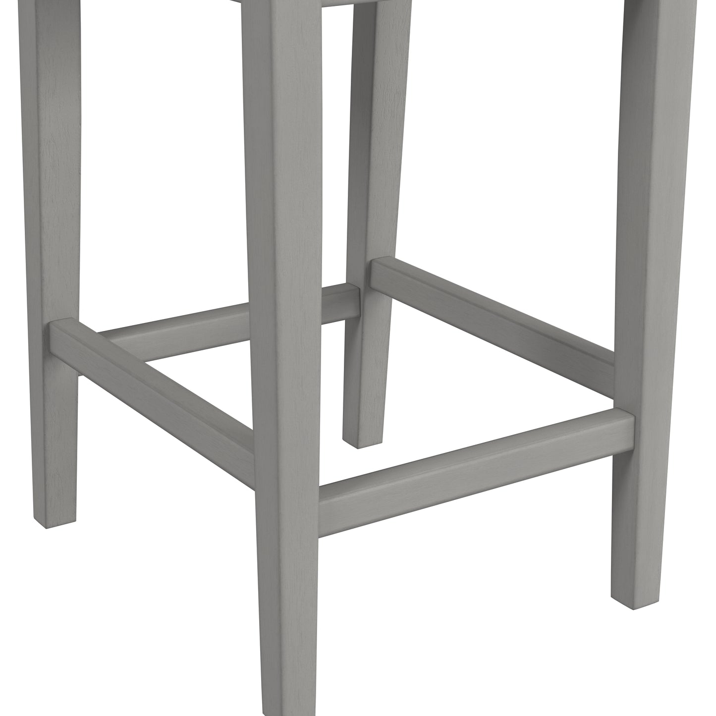 Hillsdale Furniture Maydena Wood Counter Height Stool, Distressed Gray