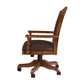 Hillsdale Furniture Nassau Wood Caster Chair, Brown