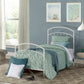 Hillsdale Furniture Julien Twin Metal Bed, Textured White