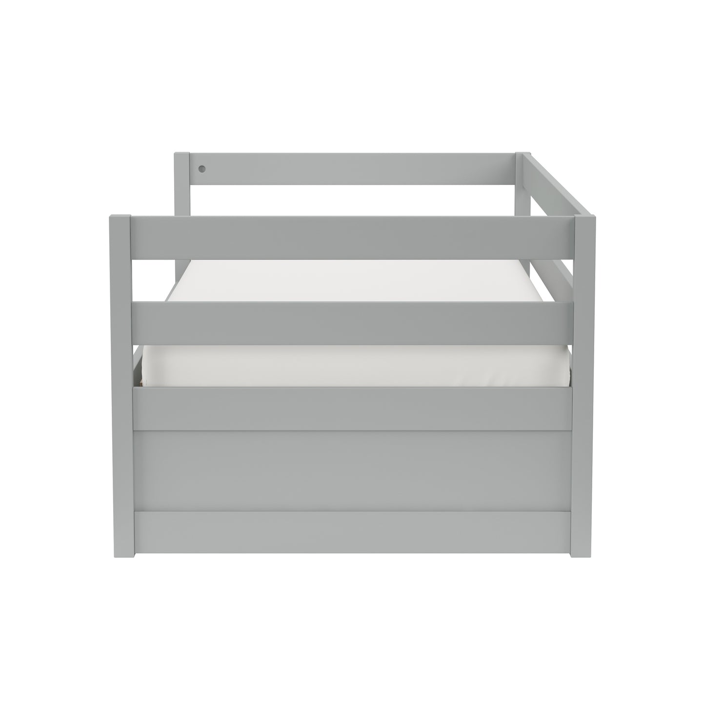 Hillsdale Kids and Teen Caspian Daybed with Trundle, Gray