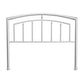 Hillsdale Furniture Claudia Full/Queen Metal Headboard, Matte Nickel