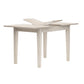 Hillsdale Furniture Spencer Wood Dining Table, White Wire Brush