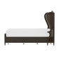 Hillsdale Furniture Sausalito Wood and Cane Queen Bed, Oiled Bronze