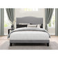 Hillsdale Furniture Kiley Queen Upholstered Bed, Glacier Gray