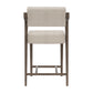 Hillsdale Furniture Snyder Wood Counter Height Stool, Aged Gray