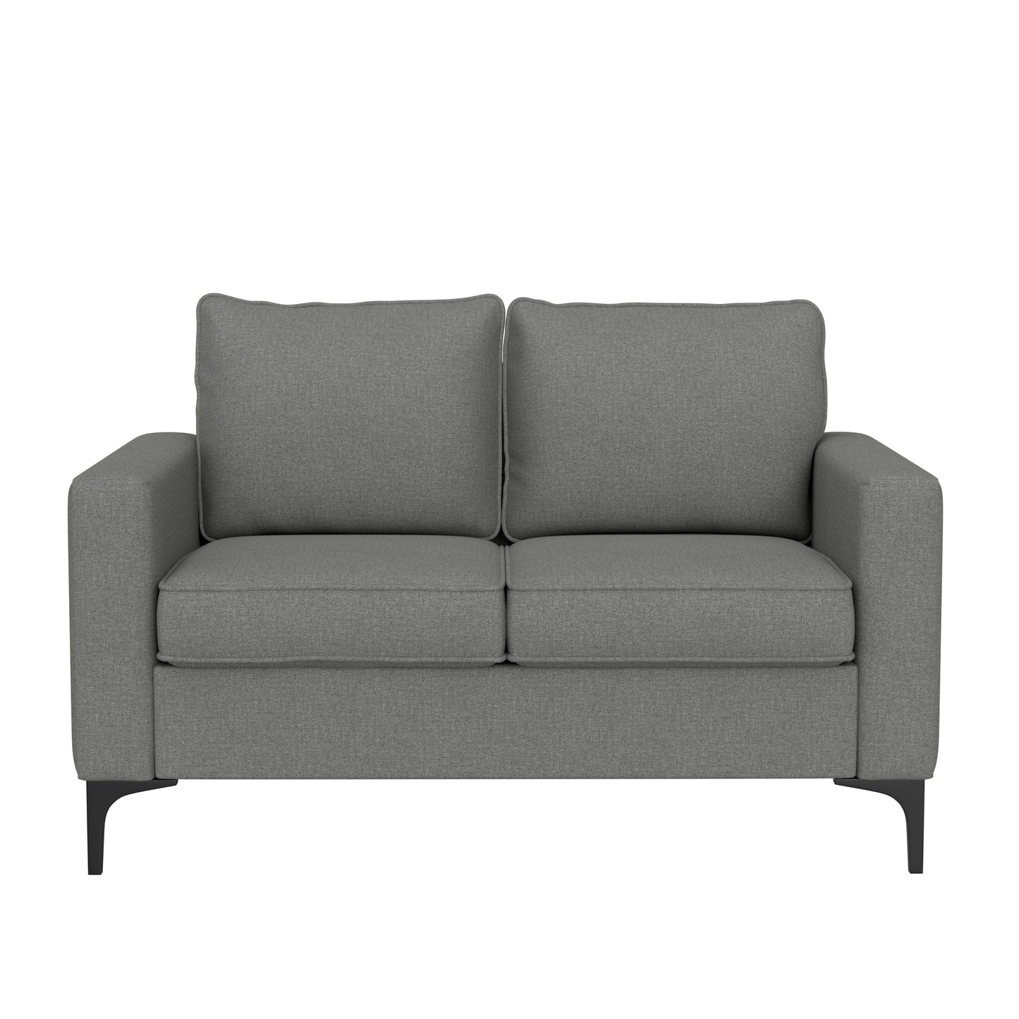 Hillsdale Furniture Alamay Upholstered Loveseat, Smoke