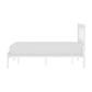 Hillsdale Furniture Naomi Metal Full Bed, White