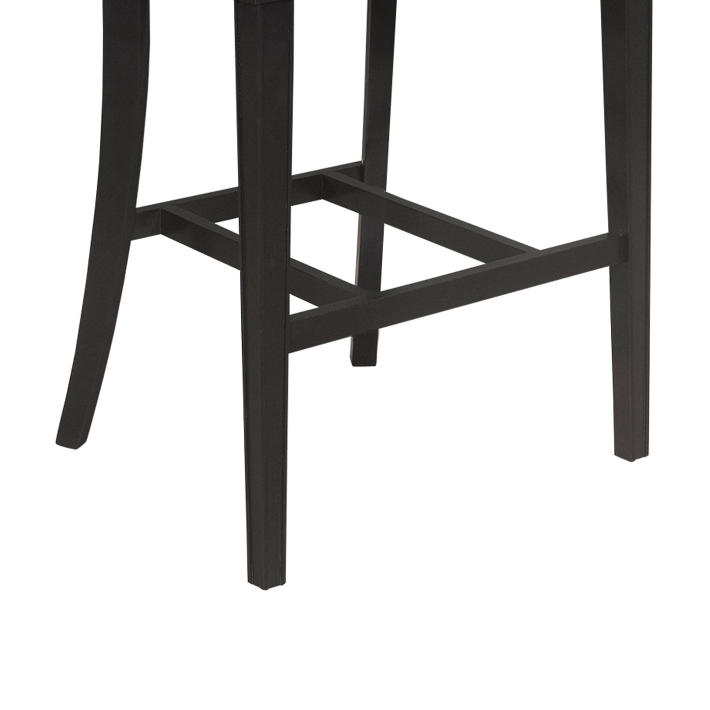 Hillsdale Furniture Broadland Wood Memory Return Swivel Bar Height Stool, Black