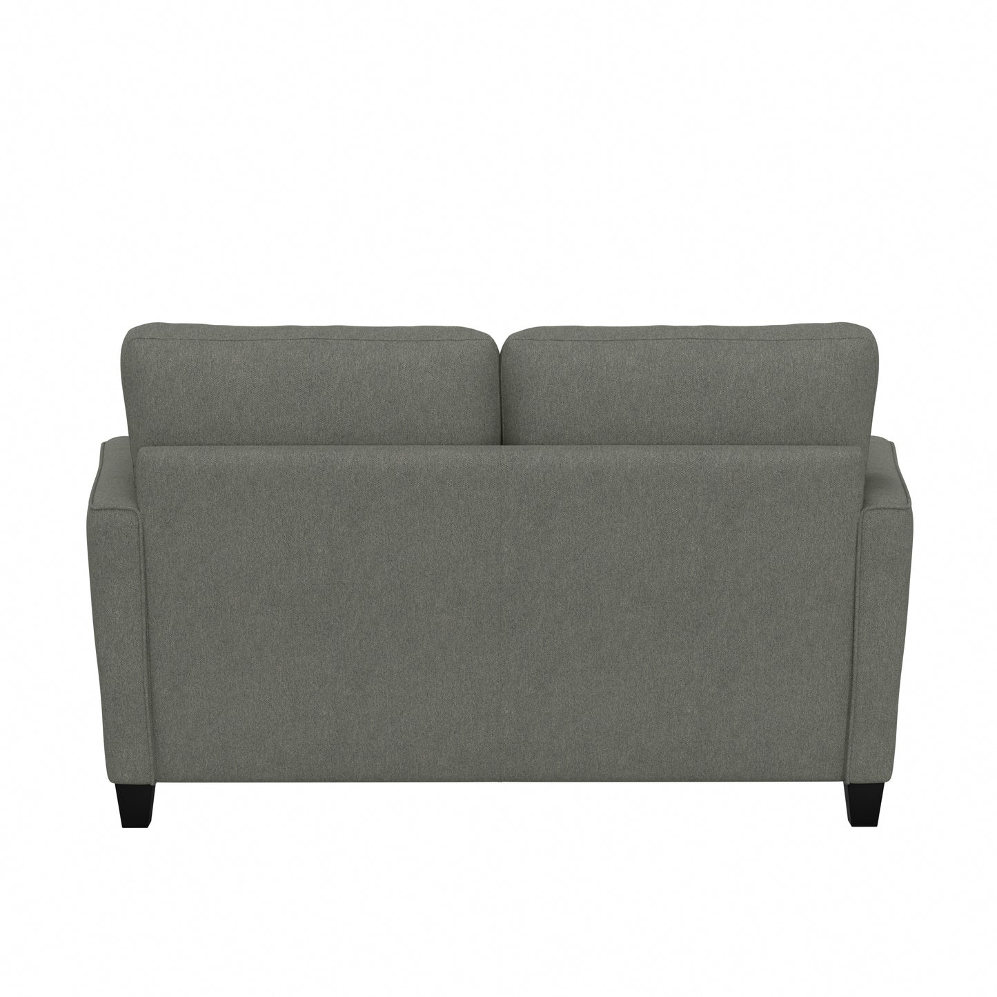 Living Essentials by Hillsdale Grant River Upholstered Loveseat with 2 Pillows, Stone