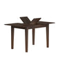 Hillsdale Furniture Spencer Wood Dining Table, Dark Espresso Wire Brush