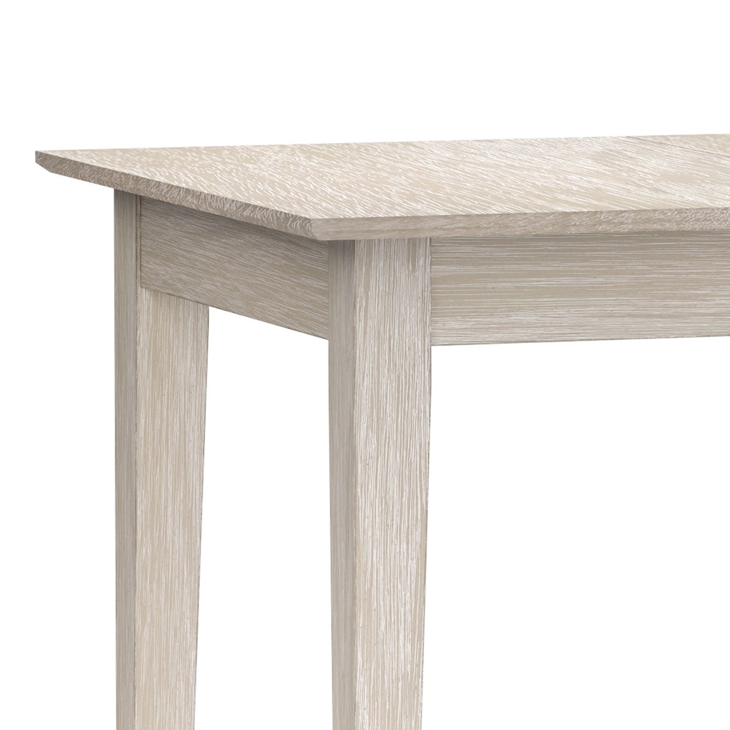 Hillsdale Furniture Spencer Wood Dining Table, White Wire Brush