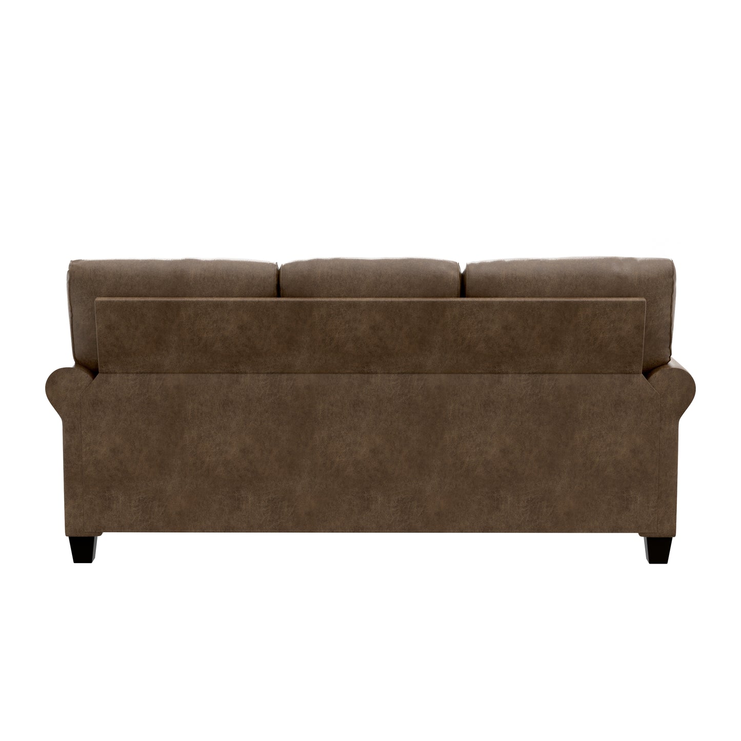 Hillsdale Furniture Barroway Upholstered Sofa, Antique Brown