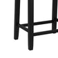 Hillsdale Furniture Fiddler Wood Backless Counter Height Stool, Black