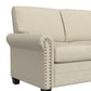 Hillsdale Furniture Barroway Upholstered Loveseat, Beige