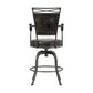 Hillsdale Furniture Bridgetown Metal Counter Height Swivel Stool, Pewter