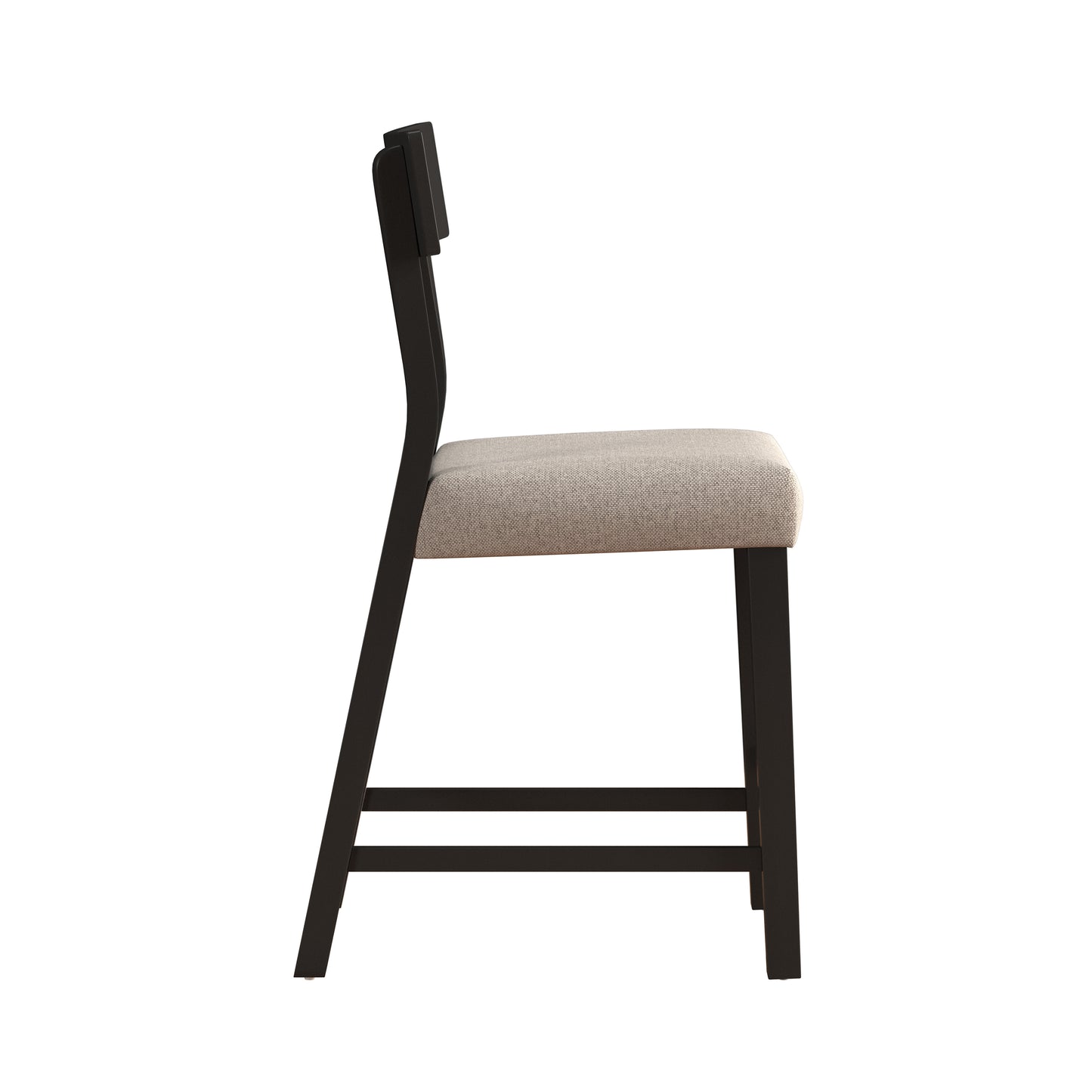 Hillsdale Furniture Knolle Park Wood Counter Height Stool, Set of 2, Black