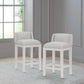 Hillsdale Furniture Bronn Wood Counter Height Stool, Set of 2, White Wire Brush