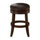 Hillsdale Furniture Tillman Wood Backless Bar Height Swivel Stool, Brown Cherry