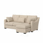 Hillsdale Furniture York Upholstered Sectional Chaise, Sand