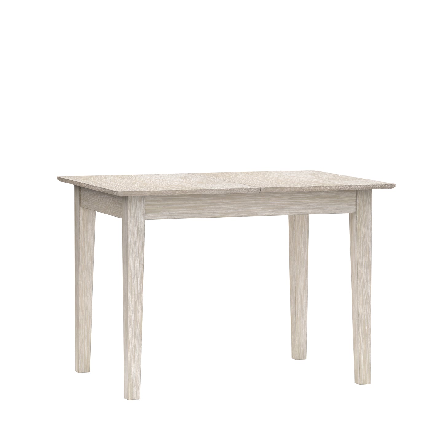 Hillsdale Furniture Spencer Wood Dining Table, White Wire Brush