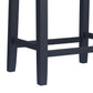 Hillsdale Furniture Fiddler Wood Backless Counter Height Stool, Navy