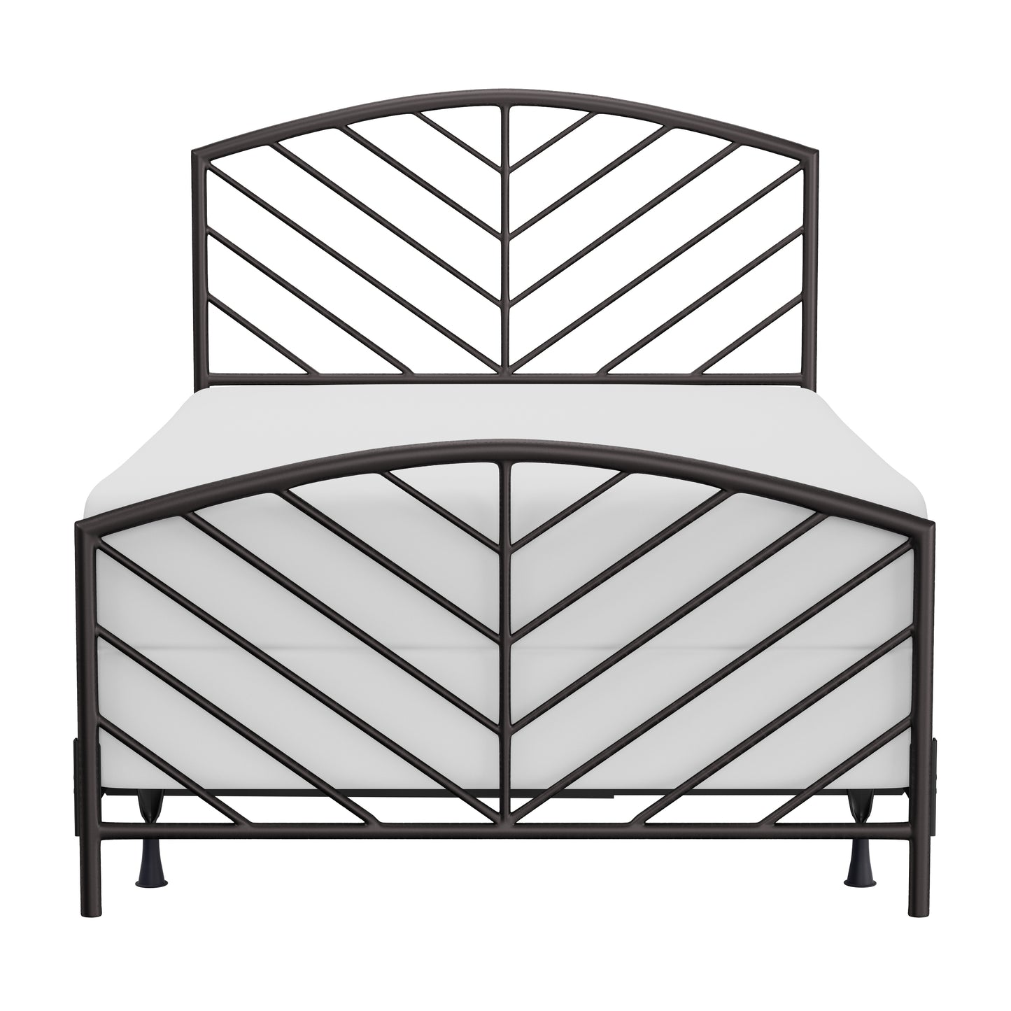 Hillsdale Furniture Essex Metal Full Bed, Gray Bronze