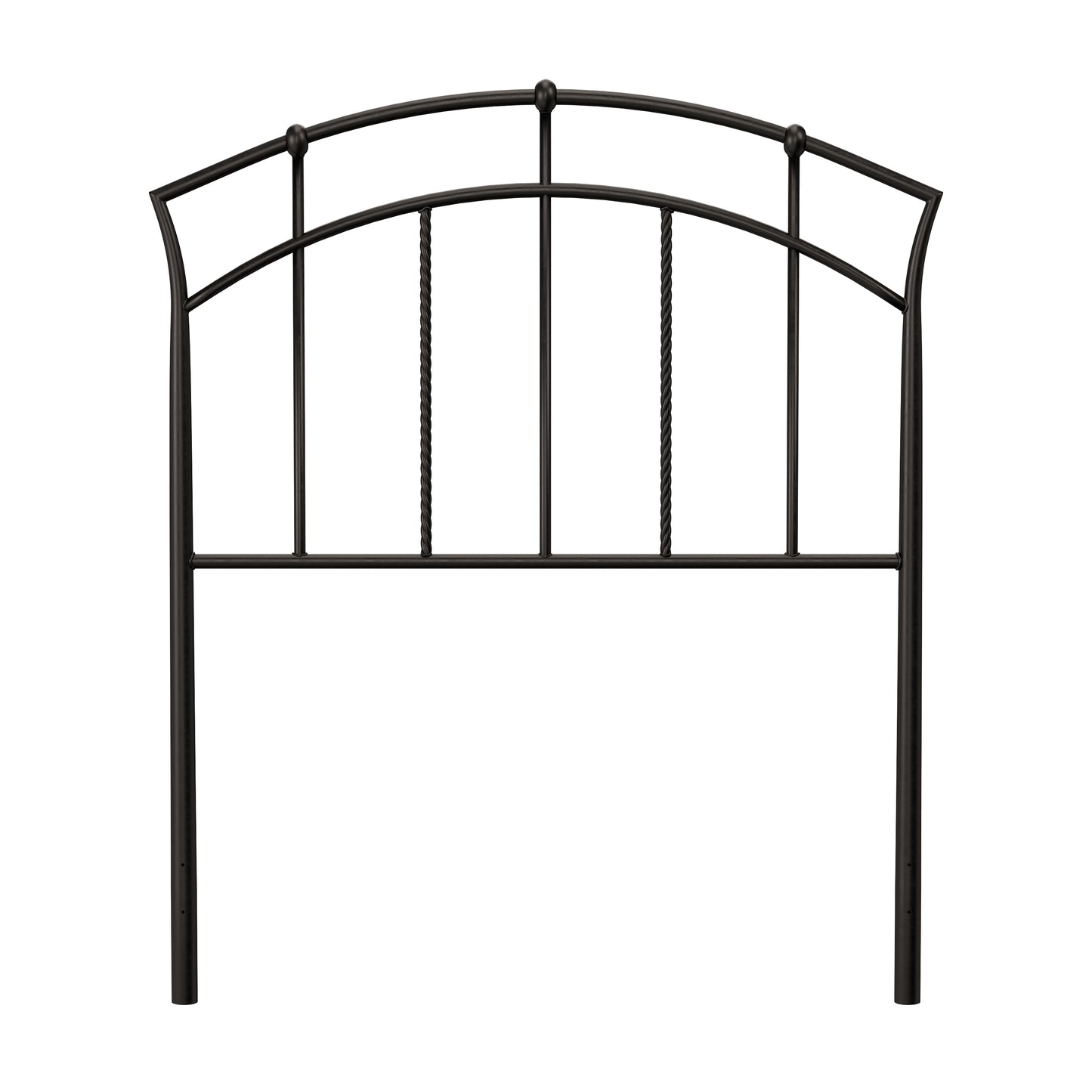 Hillsdale Furniture Vancouver Metal Twin Headboard, Antique Brown