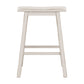 Hillsdale Furniture Moreno Wood Backless Counter Height Stool, Sea White