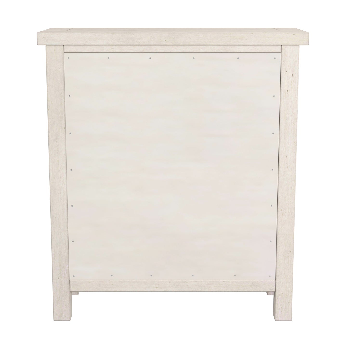 Hillsdale Furniture Bayside Wood 2 Door Console Cabinet, Antique White